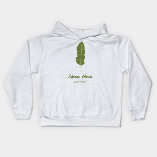 Choose Green, Live Clean Kids Hoodie